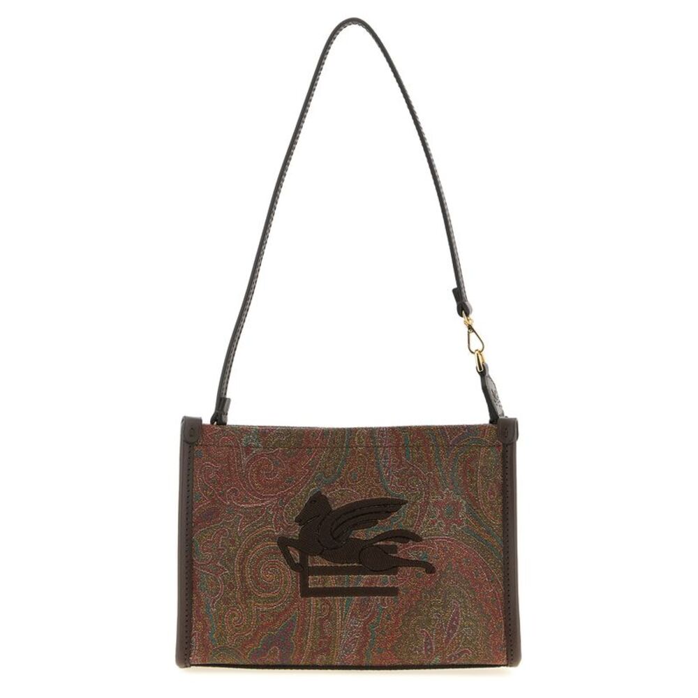 Etro Multicolor Cotton Clutch Women's Bag
